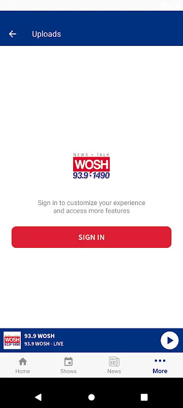 NewsTalk 93.9/1490 WOSH NewsTalk 93.9/1490 WOSH