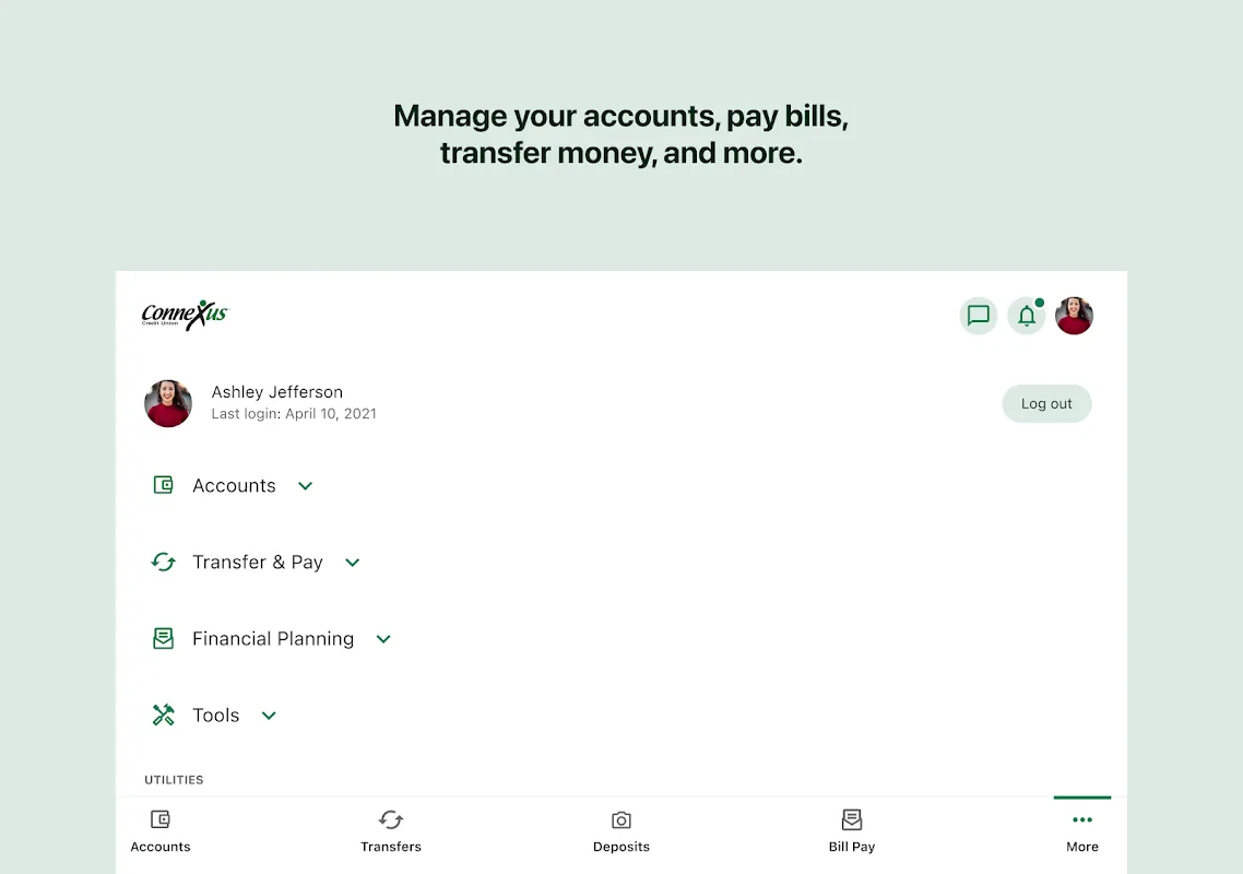 Connexus CU Mobile App Connexus CU Mobile App