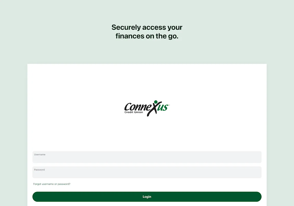Connexus CU Mobile App Connexus CU Mobile App
