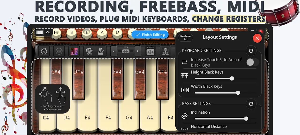 Accordion Piano Cassoto Game Accordion Piano Cassoto Game