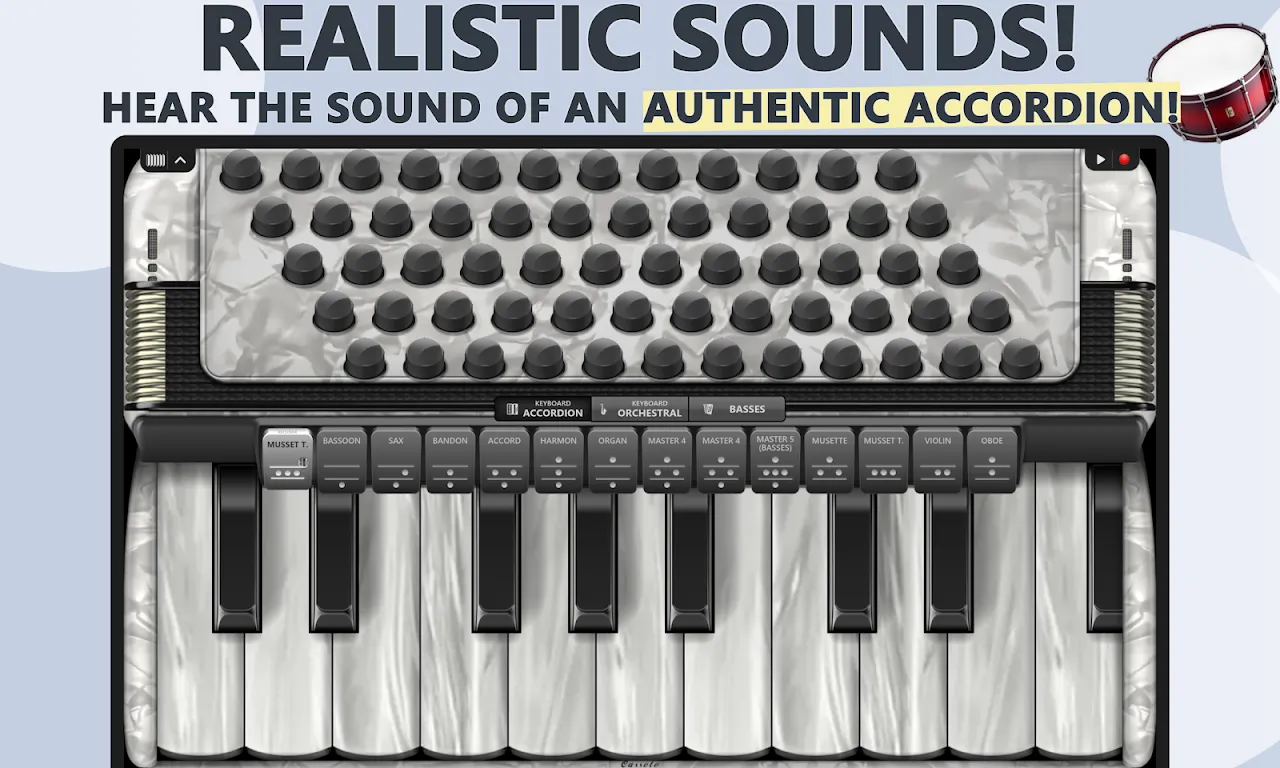 Accordion Piano Cassoto Game Accordion Piano Cassoto Game