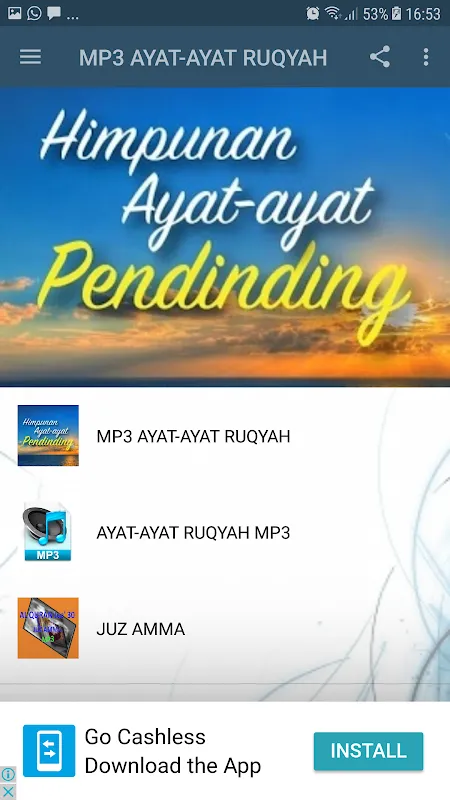MP3 AYAT-AYAT RUQYAH MP3 AYAT-AYAT RUQYAH