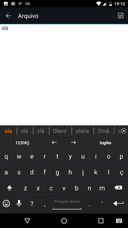 Portuguese Typing Redemption