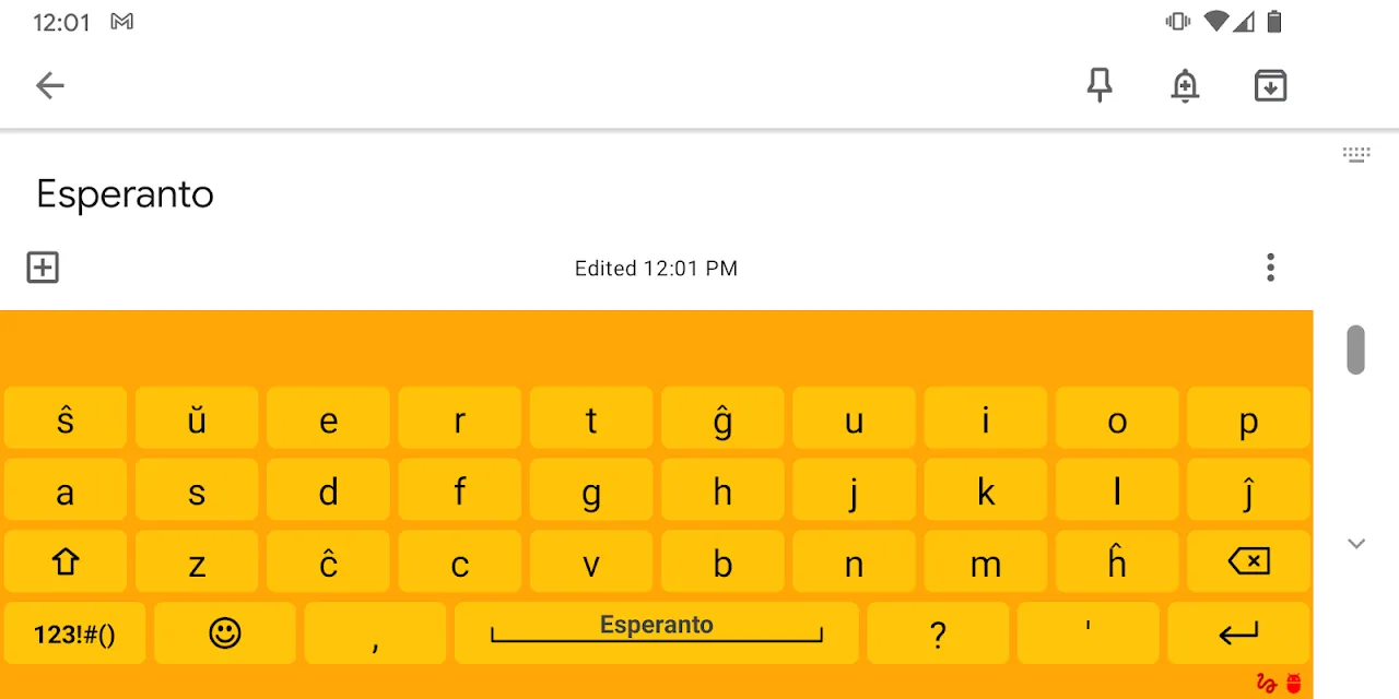 My Esperanto Typing Revolution