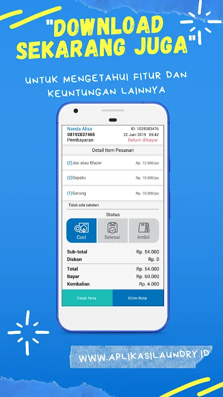 Kasir Laundry - POS Laundry Kasir Laundry - POS Laundry