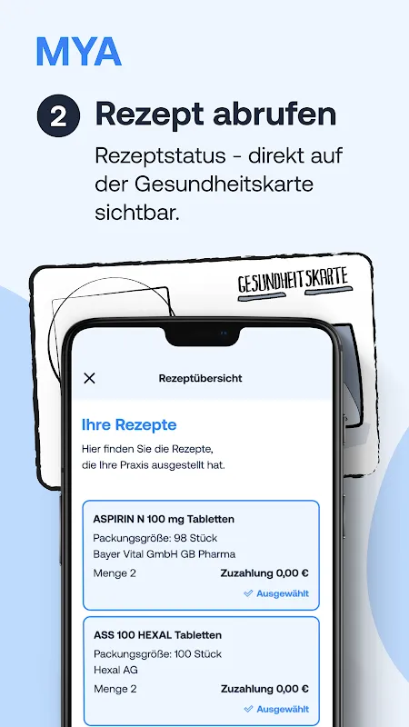 MYA - Rezepte und Medikamente MYA - Rezepte und Medikamente