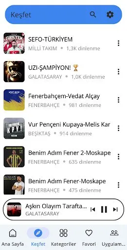 Taraftar Marşları Taraftar Marşları