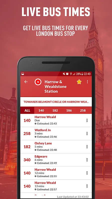 London Live Bus Times London Live Bus Times