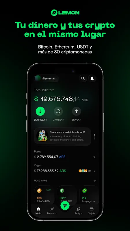 Lemon Cash: Remote Crypto Lifeline