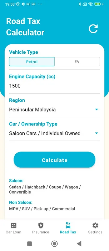 Car Loan Calculator (Malaysia) Car Loan Calculator (Malaysia)