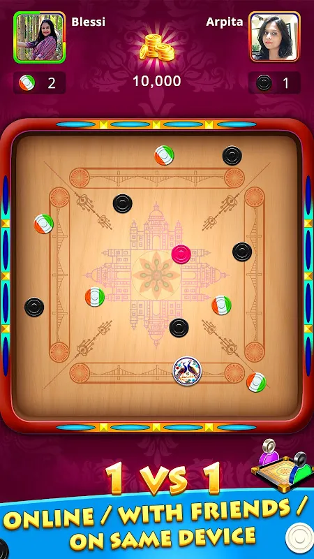 Rediscovering Carrom Through Digital Dust