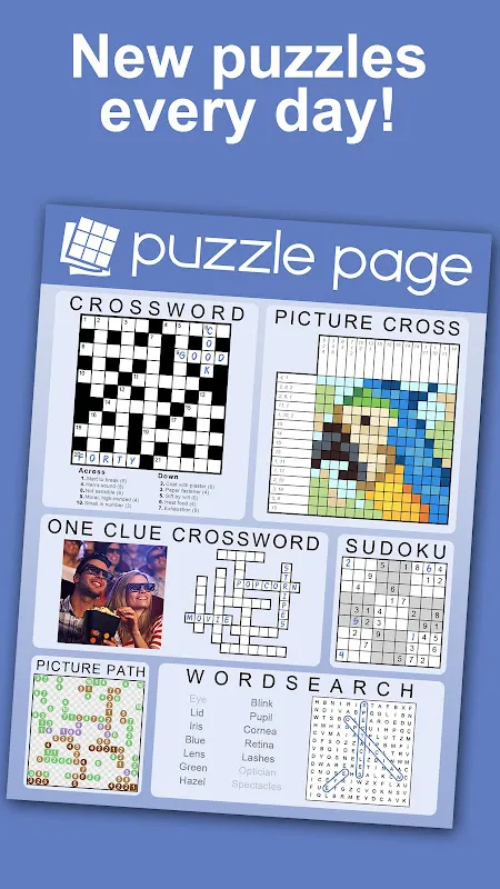 Puzzle Page - Daily Puzzles! Puzzle Page - Daily Puzzles!