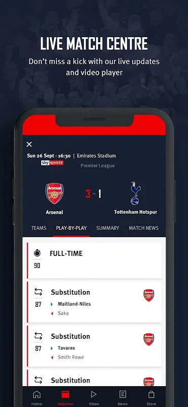 Arsenal Official App Arsenal Official App