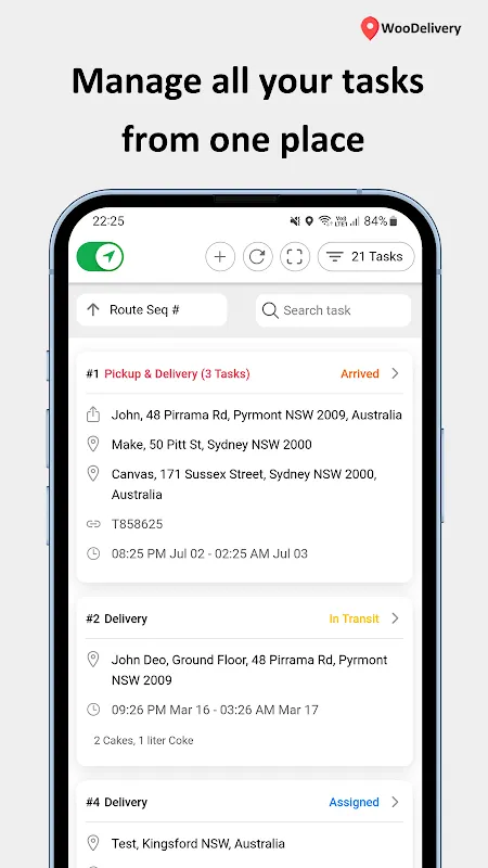 WooDelivery Driver WooDelivery Driver