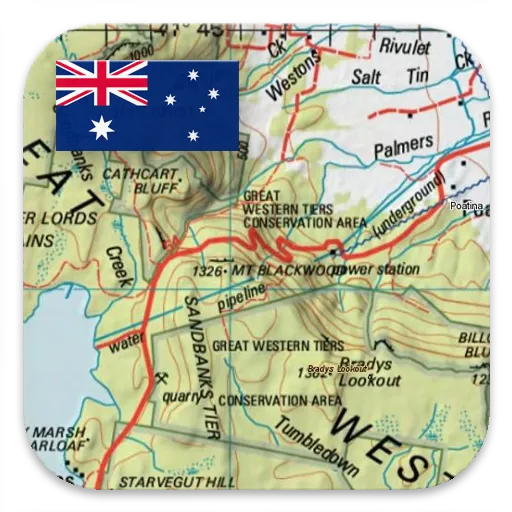Australia Topo Maps