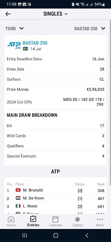 ATP PlayerZone ATP PlayerZone