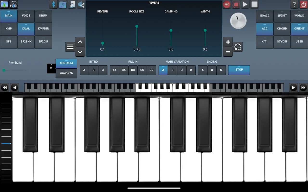 Arranger Keyboard Arranger Keyboard
