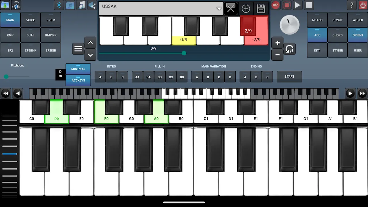 Arranger Keyboard Arranger Keyboard