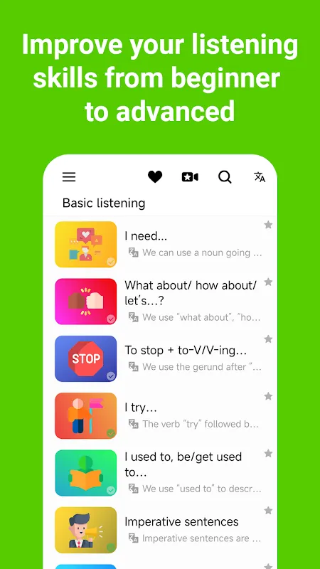 English listening daily English listening daily