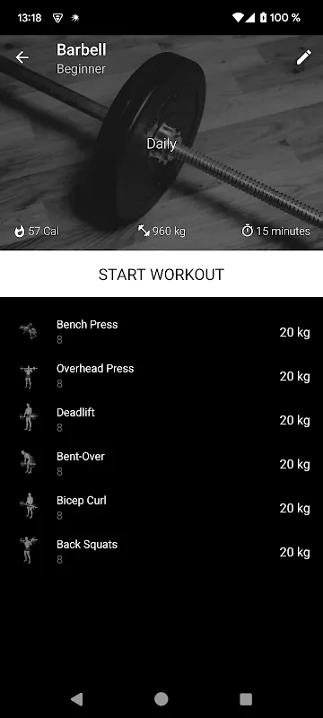Barbell Workout at Home & Gym Barbell Workout at Home & Gym