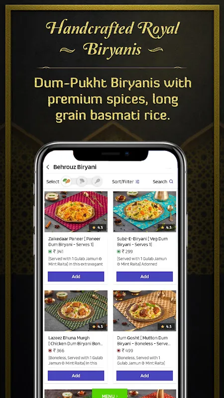 Behrouz Biryani - Order Online Behrouz Biryani - Order Online