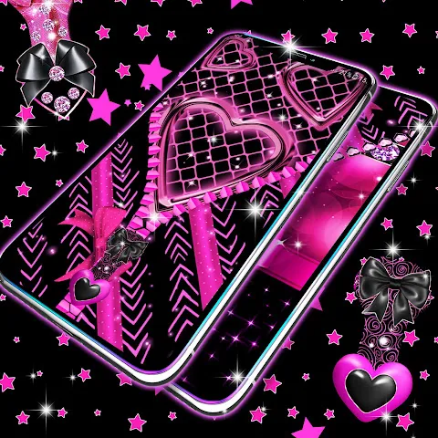 Locker black and pink Locker black and pink