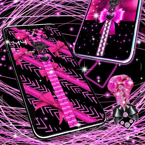 Locker black and pink Locker black and pink