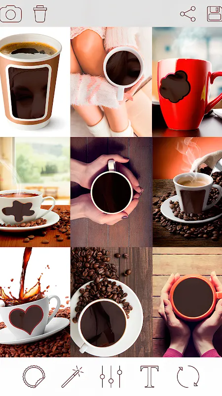 Coffee Cup - Photo Frames Coffee Cup - Photo Frames