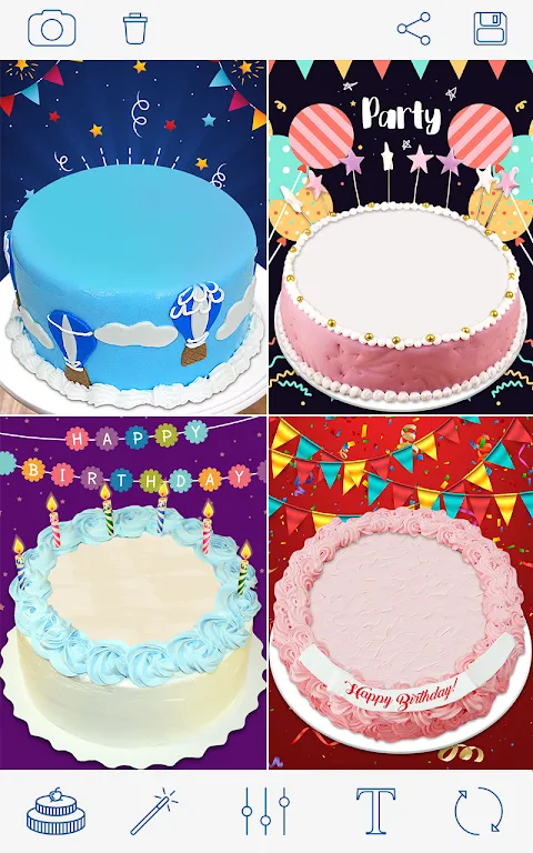 Photo On Birthday Cake Photo On Birthday Cake