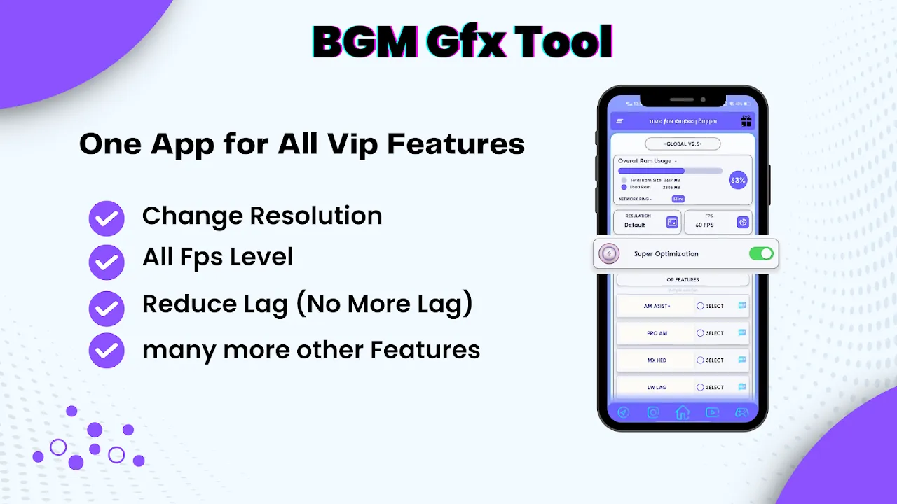 BGM GFX TOOL - VIP FEATURES BGM GFX TOOL - VIP FEATURES