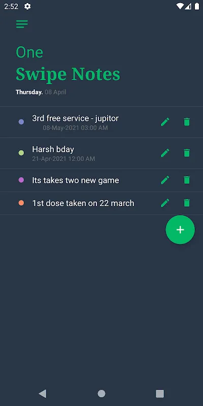 Floating Notes - Quick Notes Floating Notes - Quick Notes
