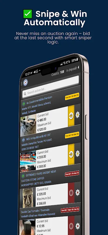 Auction bid sniper for eBay Auction bid sniper for eBay