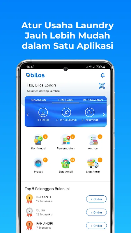 Bilas Outlet-Manajemen Laundry Bilas Outlet-Manajemen Laundry