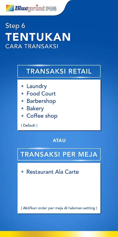 Blueprint POS - Aplikasi Kasir Blueprint POS - Aplikasi Kasir
