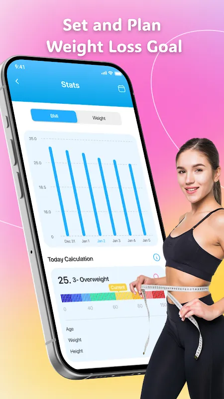 BMI Calculator - Track Weight BMI Calculator - Track Weight