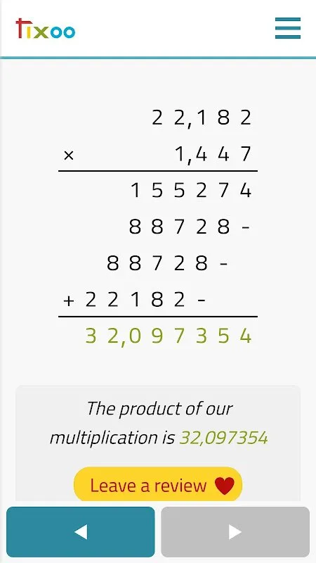 Tixoo - Long division Tixoo - Long division