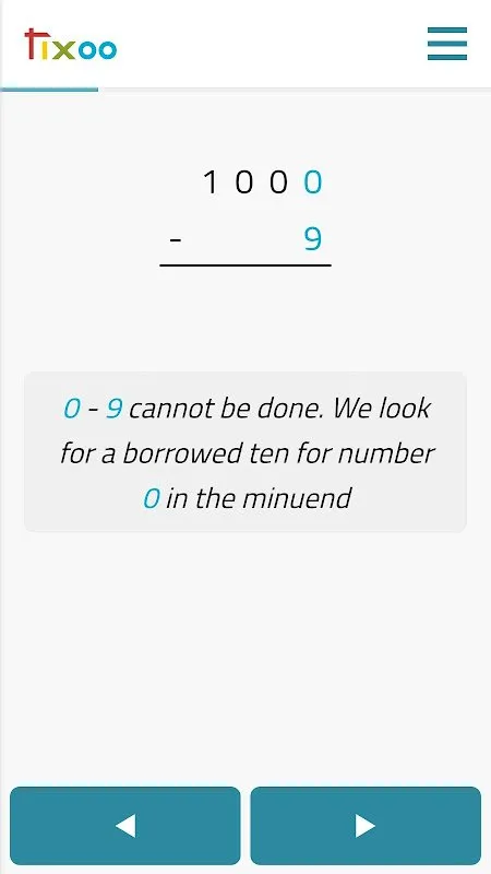 Tixoo - Long division Tixoo - Long division