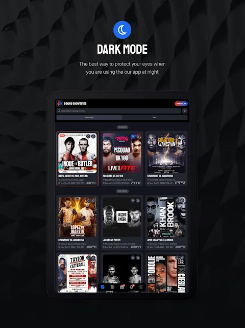 Boxing Showtimes Boxing Showtimes
