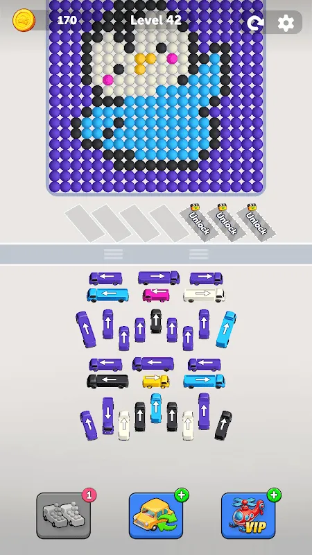 Bubble Jam- Bus Parking Puzzle Bubble Jam- Bus Parking Puzzle