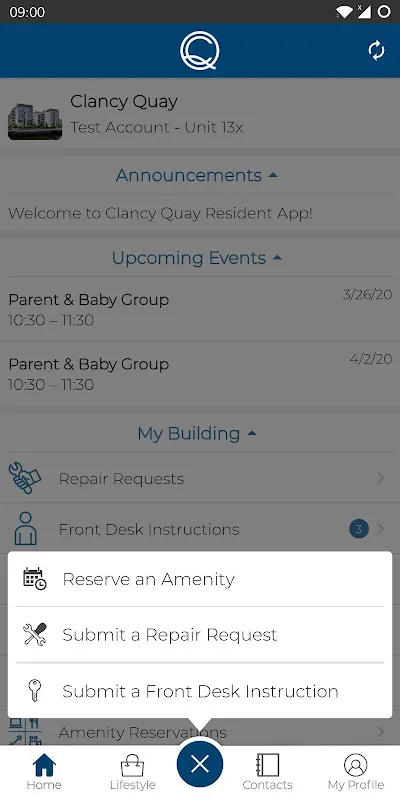 Clancy Quay Resident App Clancy Quay Resident App