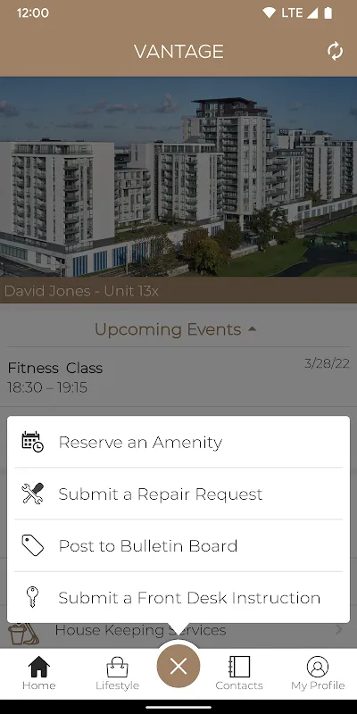 Vantage Residents App Vantage Residents App