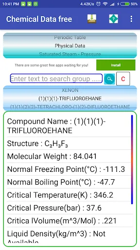 ChemicalData ChemicalData