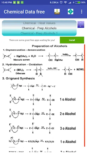 ChemicalData ChemicalData