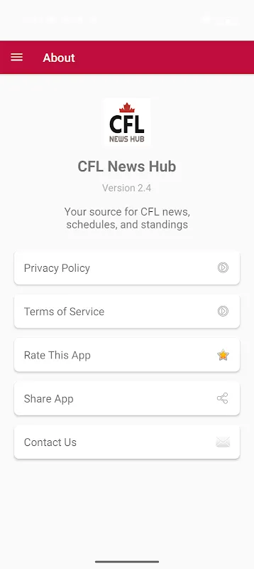 My CFL Game Day Lifeline