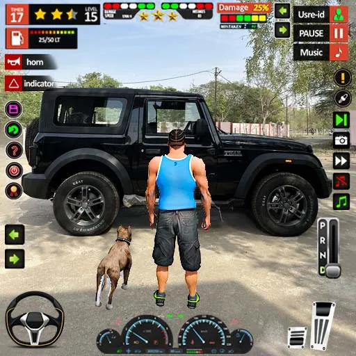 Hill Jeep Driving