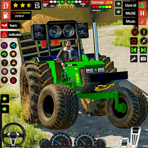Tractor Driver Game Simulator