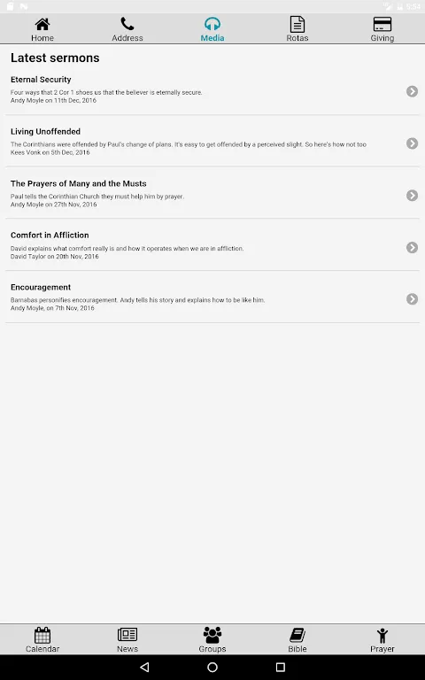 My Pocket Sanctuary: Our Church App