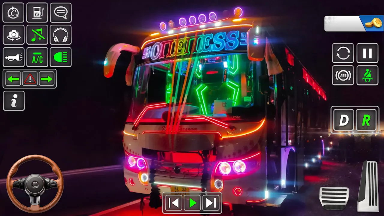 Rainy Night Bus Challenge