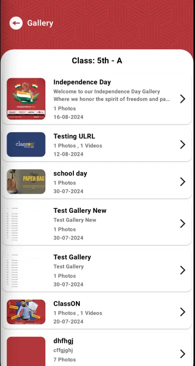 Class ON - Parents App Class ON - Parents App