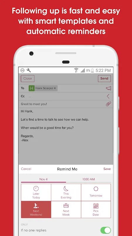 Cloze Relationship Management Cloze Relationship Management